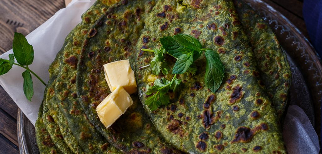 Palak Paratha