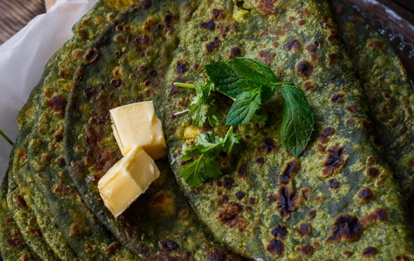 Palak Paratha